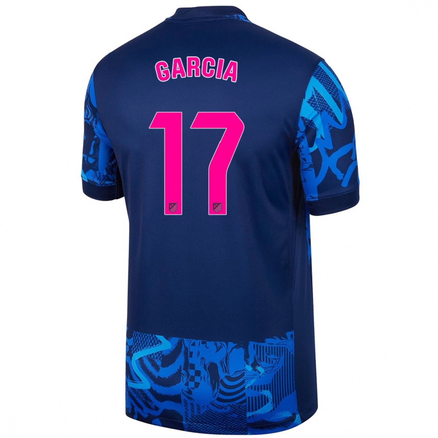 גברים כדורגל Gaby García #17 כחול רויאל ג'רזי קיט שלישי 2024/25