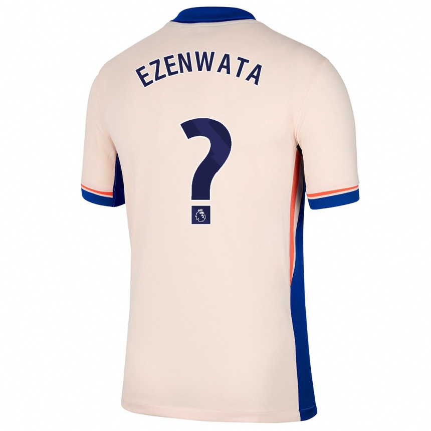 נשים כדורגל Chizaram Ezenwata #0 בז' בהיר הרחק ג'רזי 2024/25