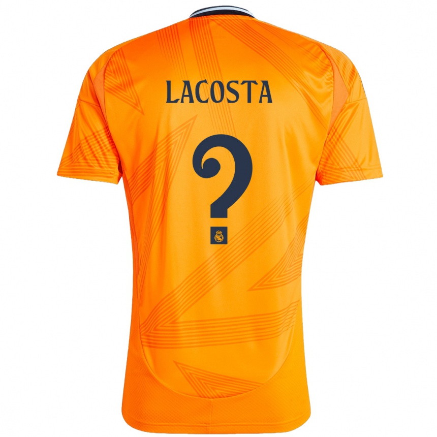 נשים כדורגל Diego Lacosta #0 כָּתוֹם הרחק ג'רזי 2024/25