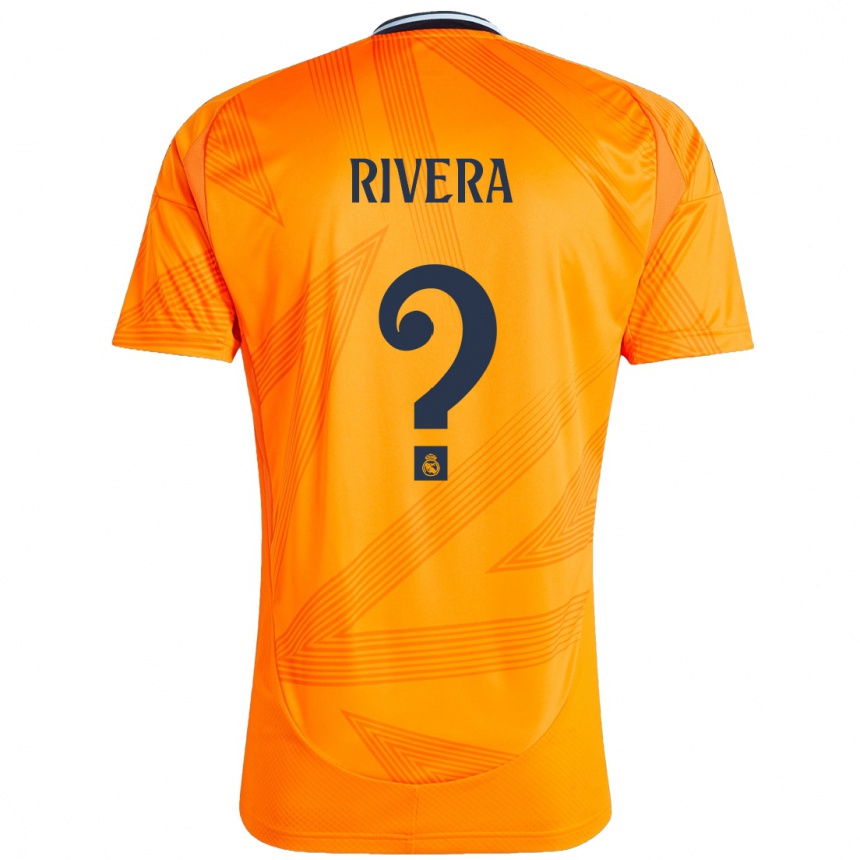 נשים כדורגל Pol Rivera #0 כָּתוֹם הרחק ג'רזי 2024/25