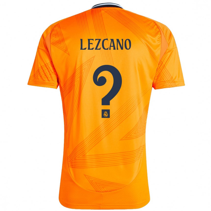 נשים כדורגל Álvaro Lezcano #0 כָּתוֹם הרחק ג'רזי 2024/25