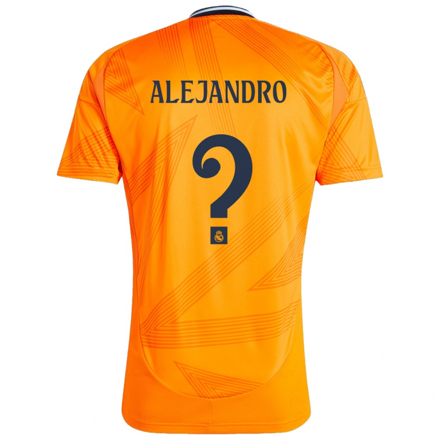 נשים כדורגל Alejandro Hernández #0 כָּתוֹם הרחק ג'רזי 2024/25