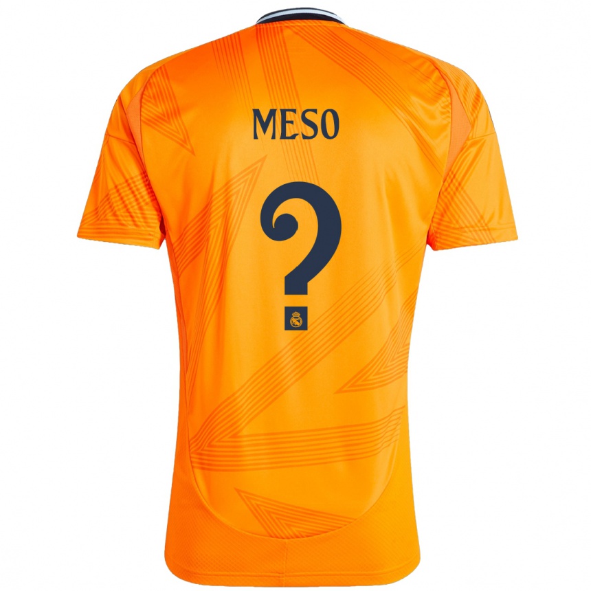 נשים כדורגל Meso #0 כָּתוֹם הרחק ג'רזי 2024/25