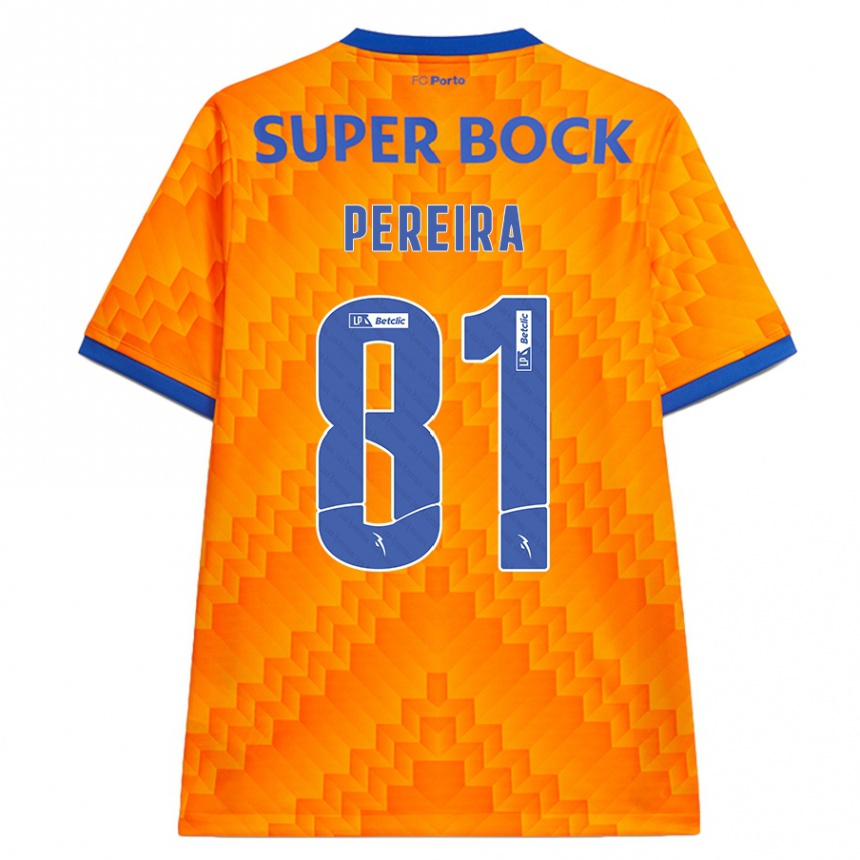 נשים כדורגל Martim Pereira #81 כָּתוֹם הרחק ג'רזי 2024/25