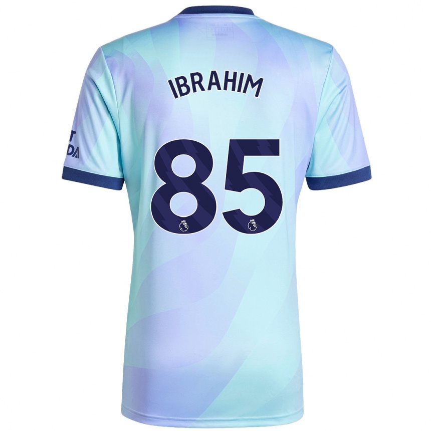 נשים כדורגל Ife Ibrahim #85 אקווה ג'רזי קיט שלישי 2024/25