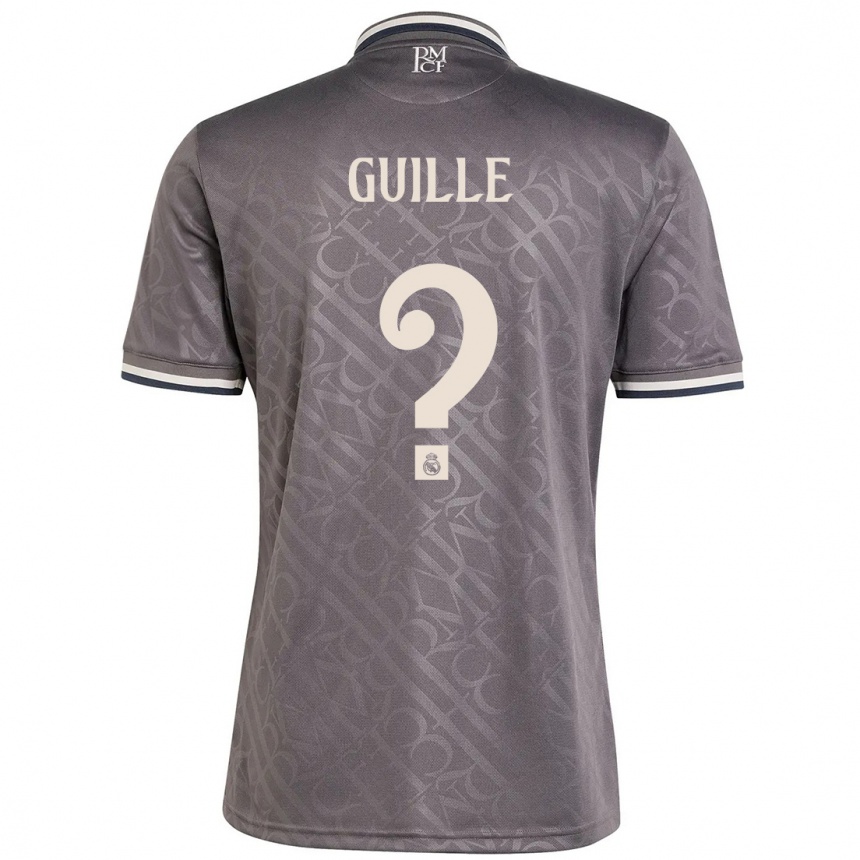 נשים כדורגל Guille López #0 פֶּחָם ג'רזי קיט שלישי 2024/25