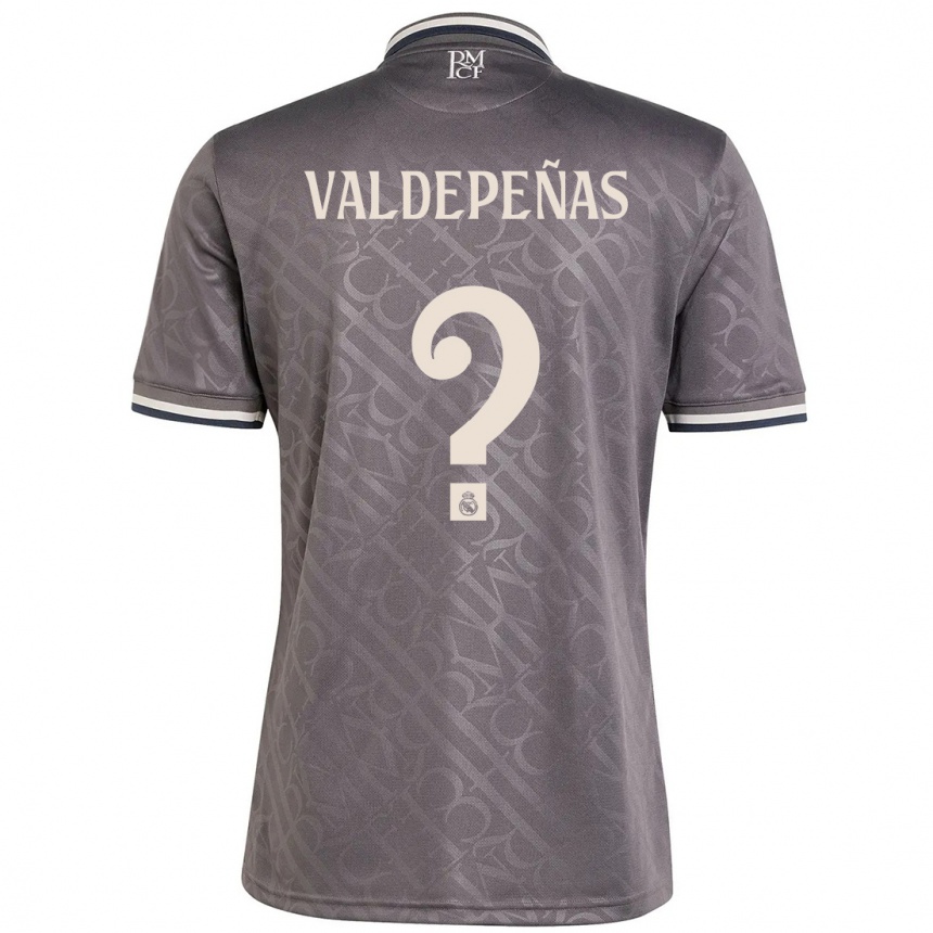 נשים כדורגל Víctor Valdepeñas #0 פֶּחָם ג'רזי קיט שלישי 2024/25