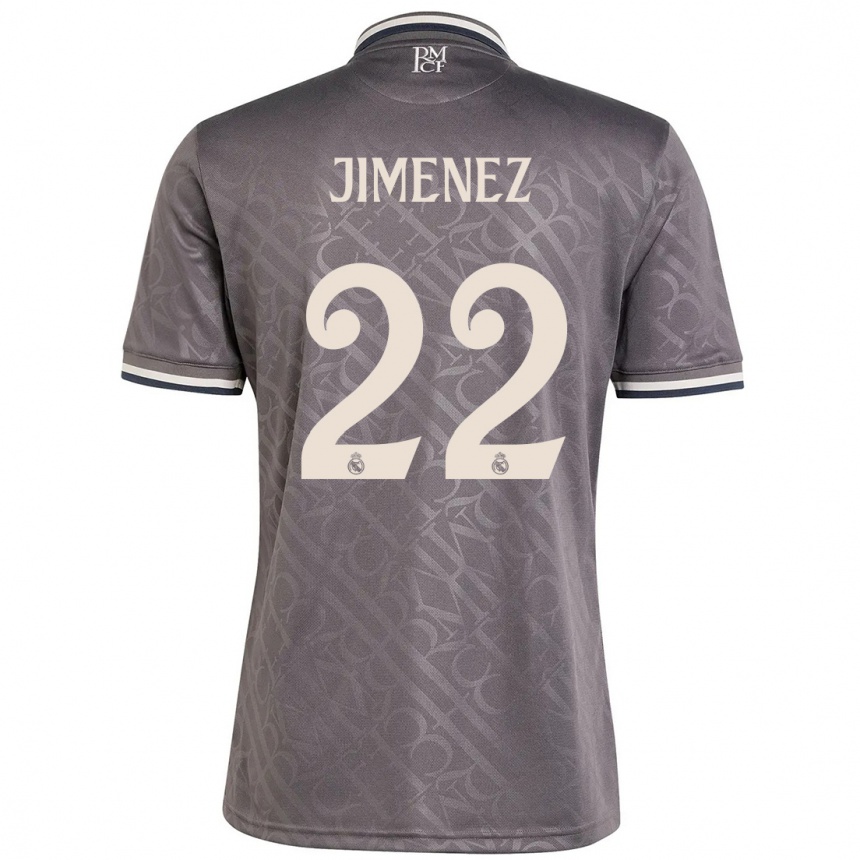נשים כדורגל דיוויד חימנז #22 פֶּחָם ג'רזי קיט שלישי 2024/25