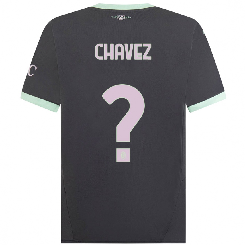נשים כדורגל Maikol Cifuentes Chavez #0 אָפוֹר ג'רזי קיט שלישי 2024/25