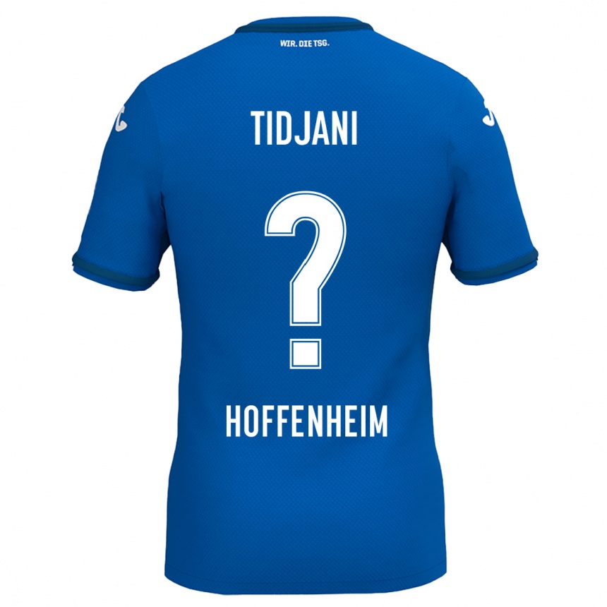 ילדים כדורגל Nouh Tidjani #0 כחול רויאל ג'רזי ביתית 2024/25