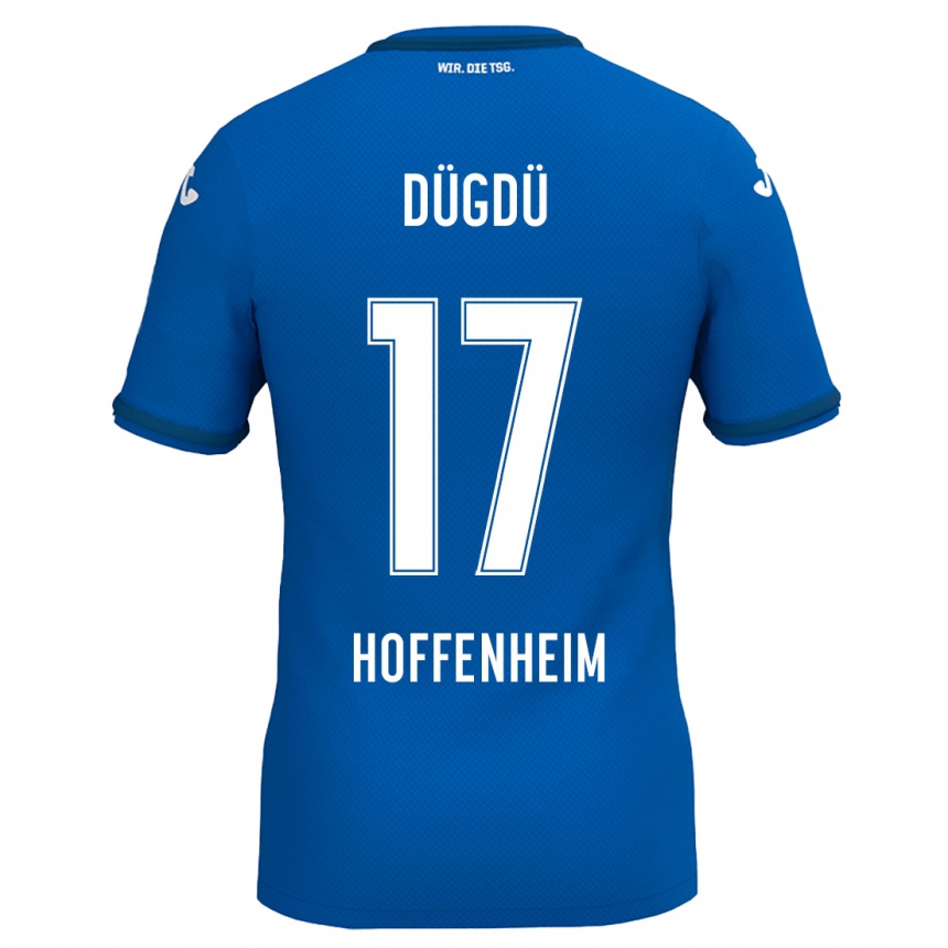 ילדים כדורגל Tamay Dügdü #17 כחול רויאל ג'רזי ביתית 2024/25