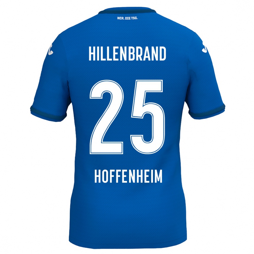 ילדים כדורגל Jack Hillenbrand #25 כחול רויאל ג'רזי ביתית 2024/25