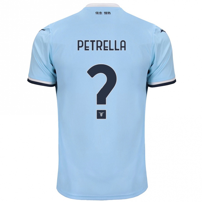 ילדים כדורגל Anthony Petrella #0 כְּחוֹל ג'רזי ביתית 2024/25
