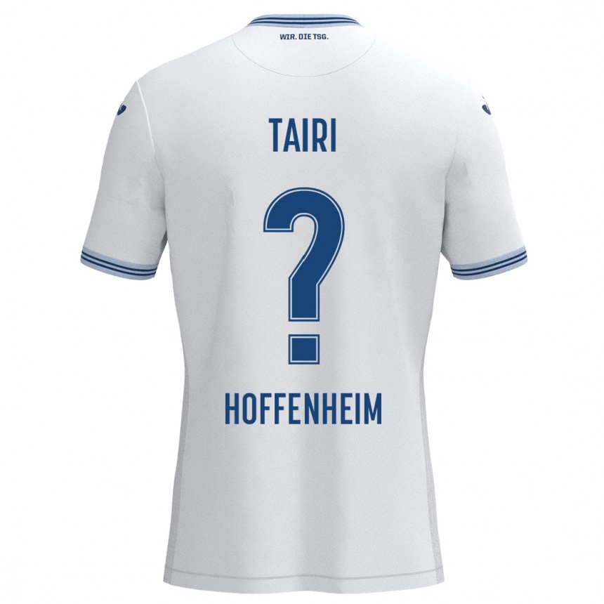 ילדים כדורגל Zidan Tairi #0 כחול לבן הרחק ג'רזי 2024/25
