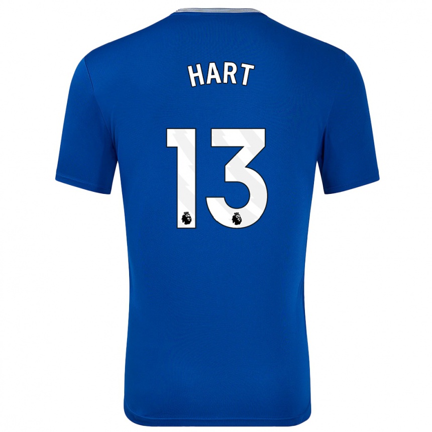 גברים כדורגל Libby Hart #13 כחול עם ג'רזי ביתית 2024/25