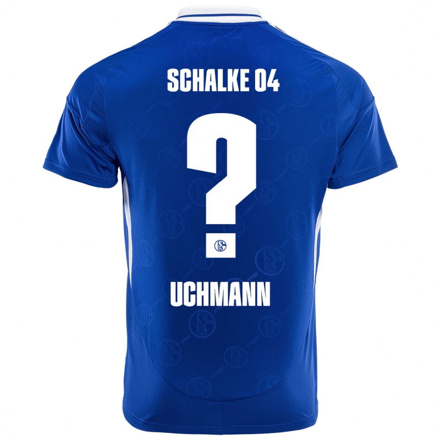 גברים כדורגל Ty Uchmann #0 כחול רויאל ג'רזי ביתית 2024/25