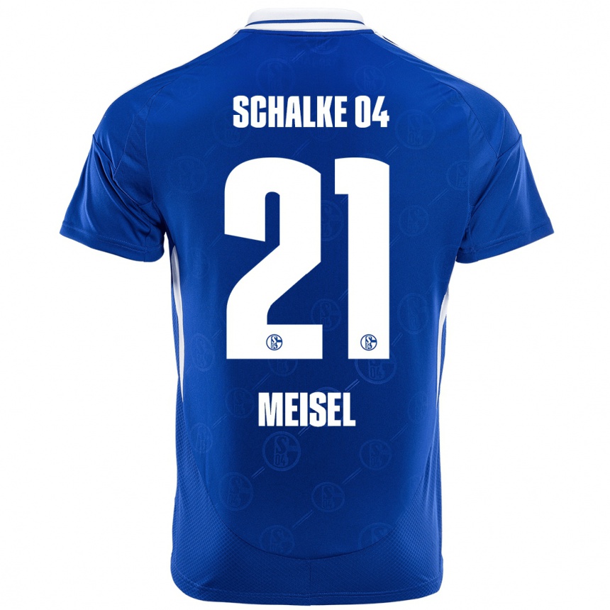גברים כדורגל Kelsey Meisel #21 כחול רויאל ג'רזי ביתית 2024/25