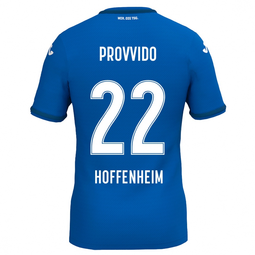 גברים כדורגל Luca Provvido #22 כחול רויאל ג'רזי ביתית 2024/25