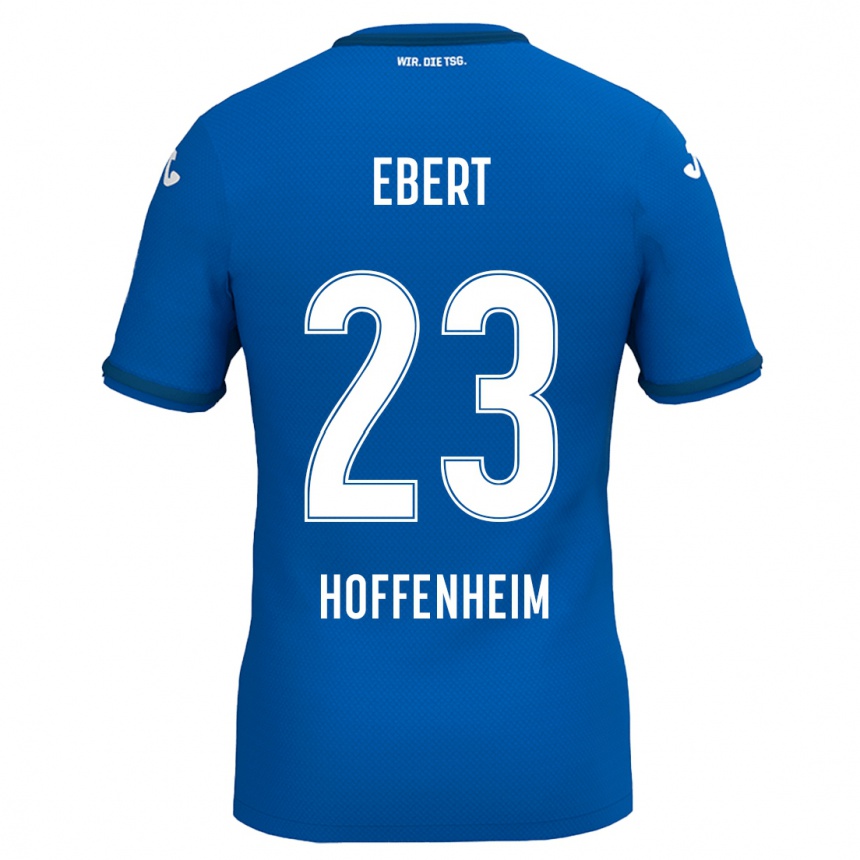 גברים כדורגל Darijo Ebert #23 כחול רויאל ג'רזי ביתית 2024/25