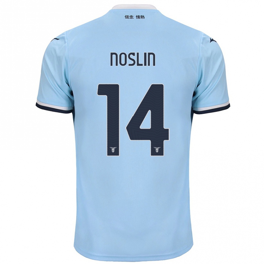 גברים כדורגל Tijjani Noslin #14 כְּחוֹל ג'רזי ביתית 2024/25