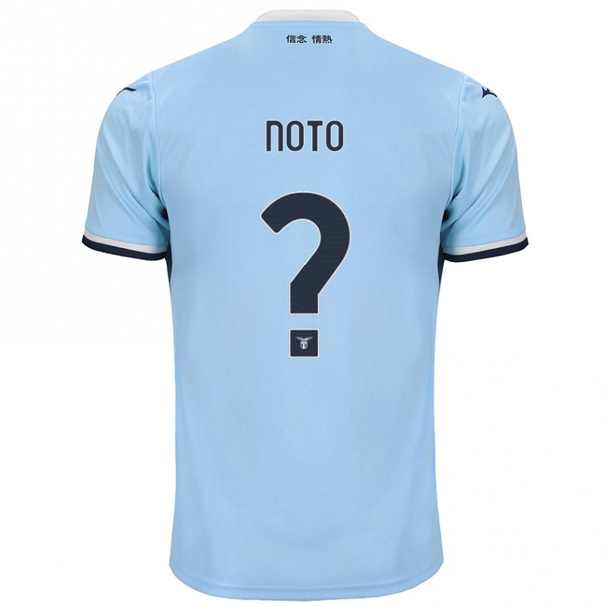גברים כדורגל Pierpaolo Noto #0 כְּחוֹל ג'רזי ביתית 2024/25