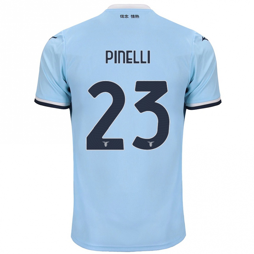 גברים כדורגל Pietro Pinelli #23 כְּחוֹל ג'רזי ביתית 2024/25