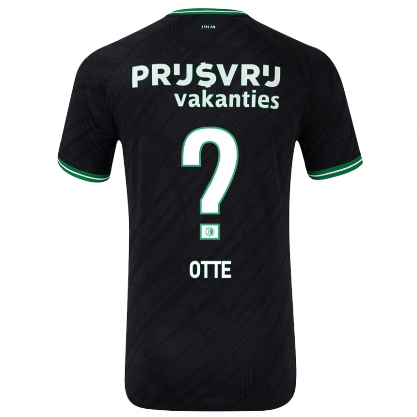 גברים כדורגל Björn Otte #0 ירוק שחור הרחק ג'רזי 2024/25