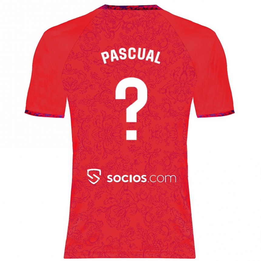 גברים כדורגל Álvaro Pascual #0 אָדוֹם הרחק ג'רזי 2024/25