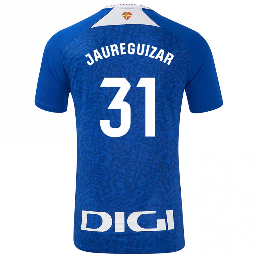 גברים כדורגל Mikel Jauregizar #31 כחול רויאל הרחק ג'רזי 2024/25