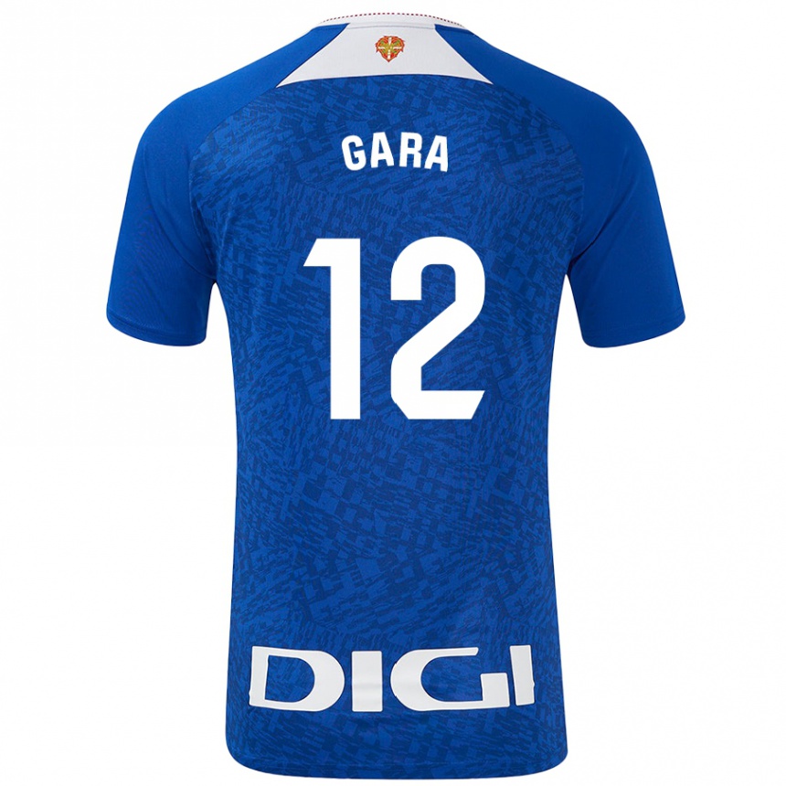 גברים כדורגל Gara #12 כחול רויאל הרחק ג'רזי 2024/25