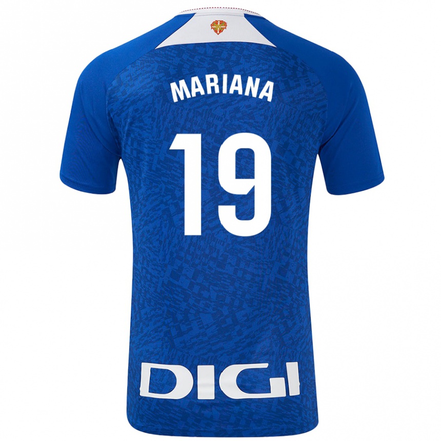 גברים כדורגל Mariana #19 כחול רויאל הרחק ג'רזי 2024/25