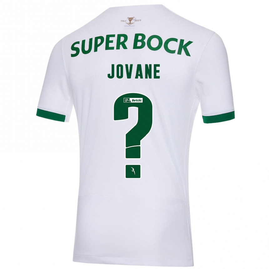 גברים כדורגל Jovane #0 ירוק לבן הרחק ג'רזי 2024/25