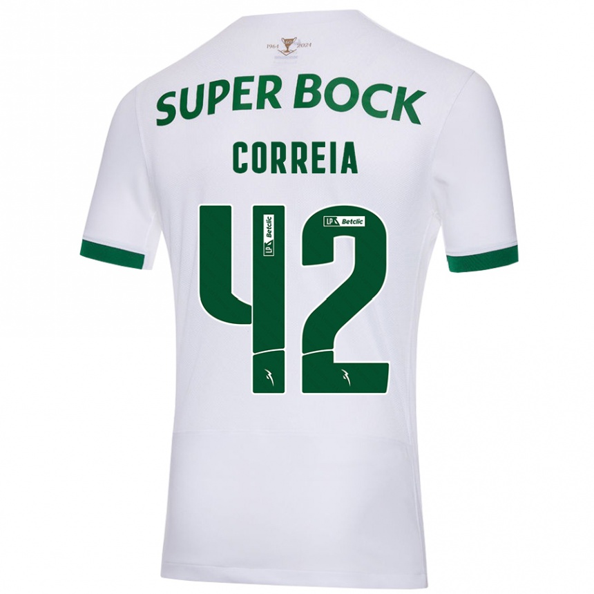 גברים כדורגל לאונטה מאיזה נוזרנד קוריה #42 ירוק לבן הרחק ג'רזי 2024/25