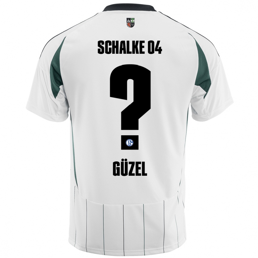 גברים כדורגל Arian Güzel #0 ירוק לבן הרחק ג'רזי 2024/25