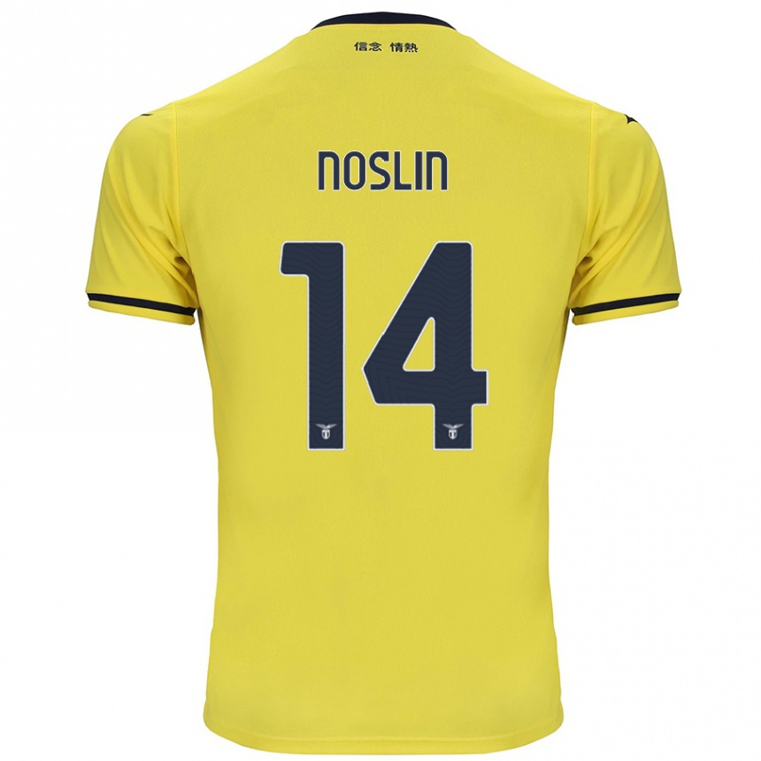גברים כדורגל Tijjani Noslin #14 צָהוֹב הרחק ג'רזי 2024/25