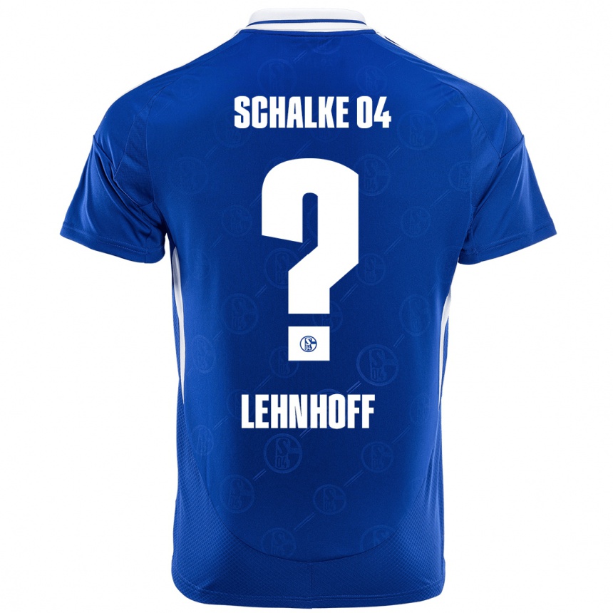 נשים כדורגל Luca Lehnhoff #0 כחול רויאל ג'רזי ביתית 2024/25