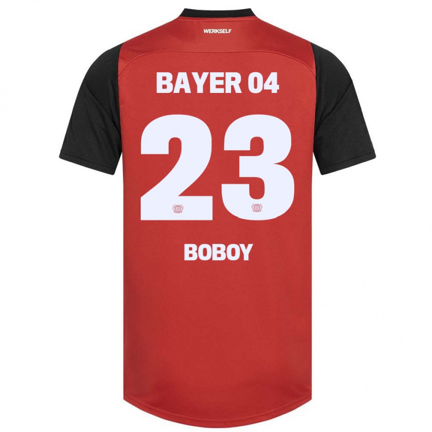 נשים כדורגל Delice Boboy #23 אדום שחור ג'רזי ביתית 2024/25