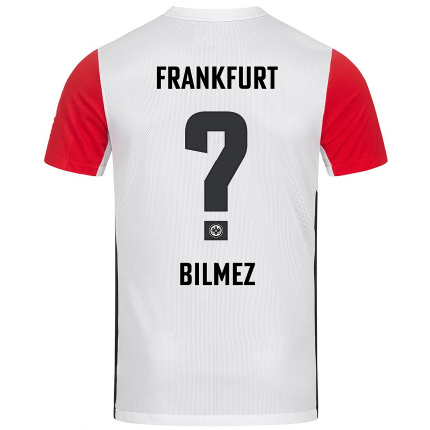 נשים כדורגל Attila Bilmez #0 אדום לבן ג'רזי ביתית 2024/25