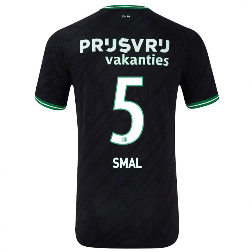 נשים כדורגל חג׳ סמאל #5 ירוק שחור הרחק ג'רזי 2024/25