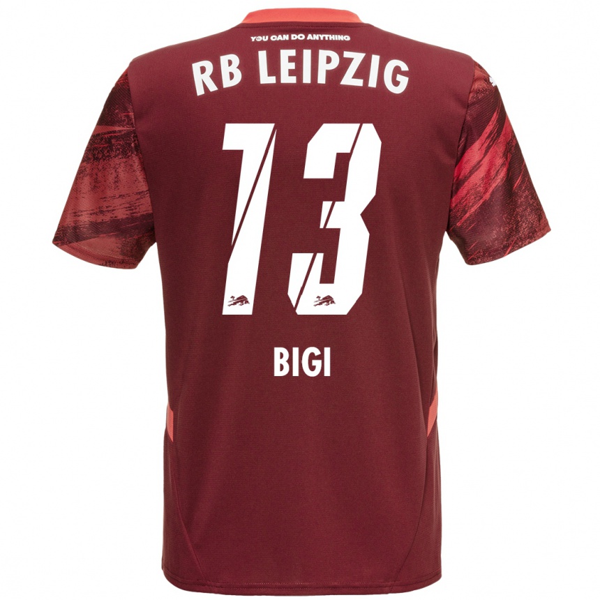 נשים כדורגל Samim Bigi #13 בורדו הרחק ג'רזי 2024/25