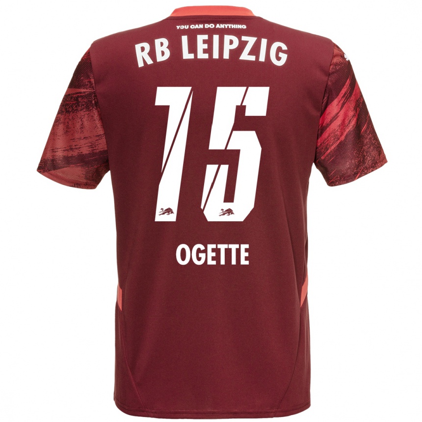 נשים כדורגל Israel Ogette #15 בורדו הרחק ג'רזי 2024/25