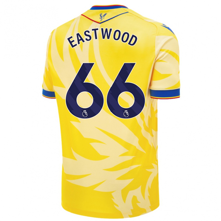 נשים כדורגל Billy Eastwood #66 צָהוֹב הרחק ג'רזי 2024/25