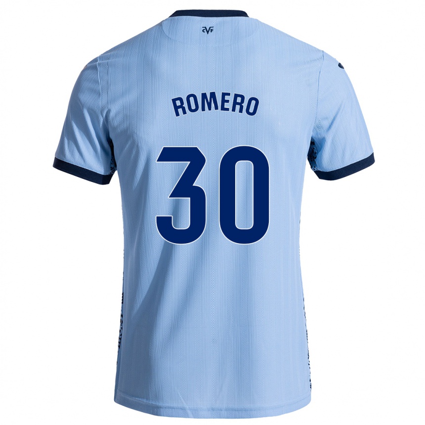 ילדים כדורגל Lucía Romero #30 שמיים כחולים הרחק ג'רזי 2024/25