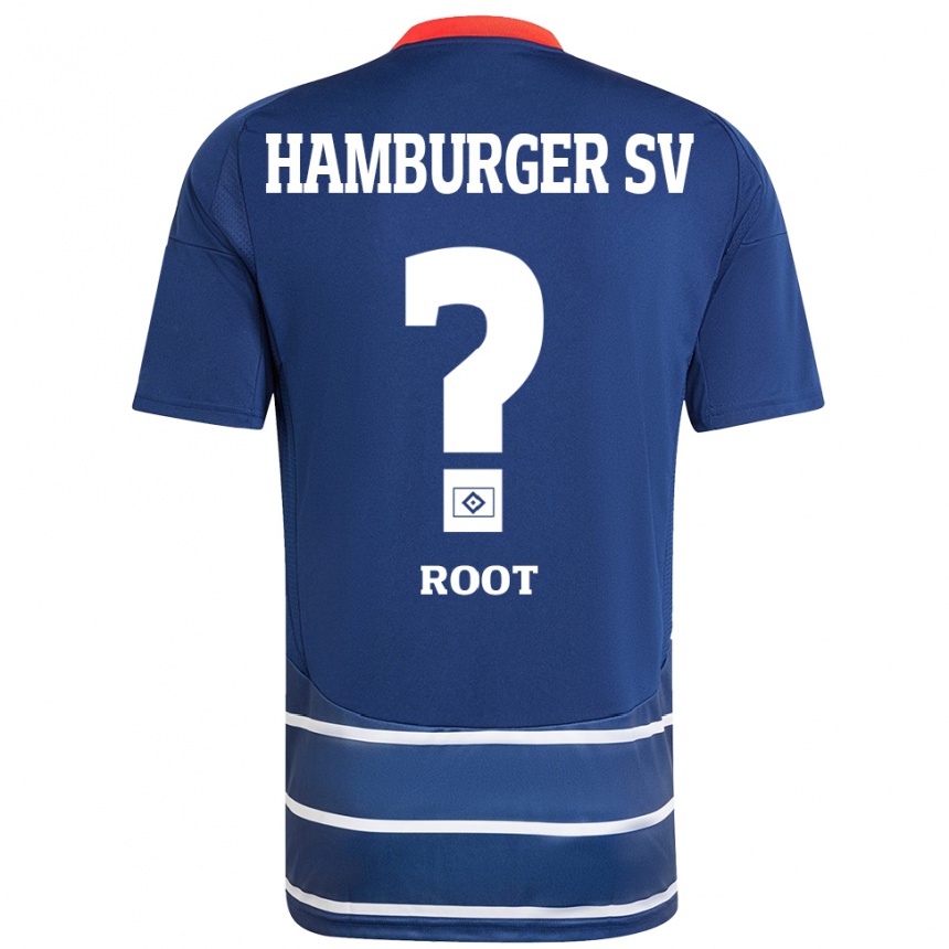 ילדים כדורגל Andreas Root #0 כחול כהה הרחק ג'רזי 2024/25