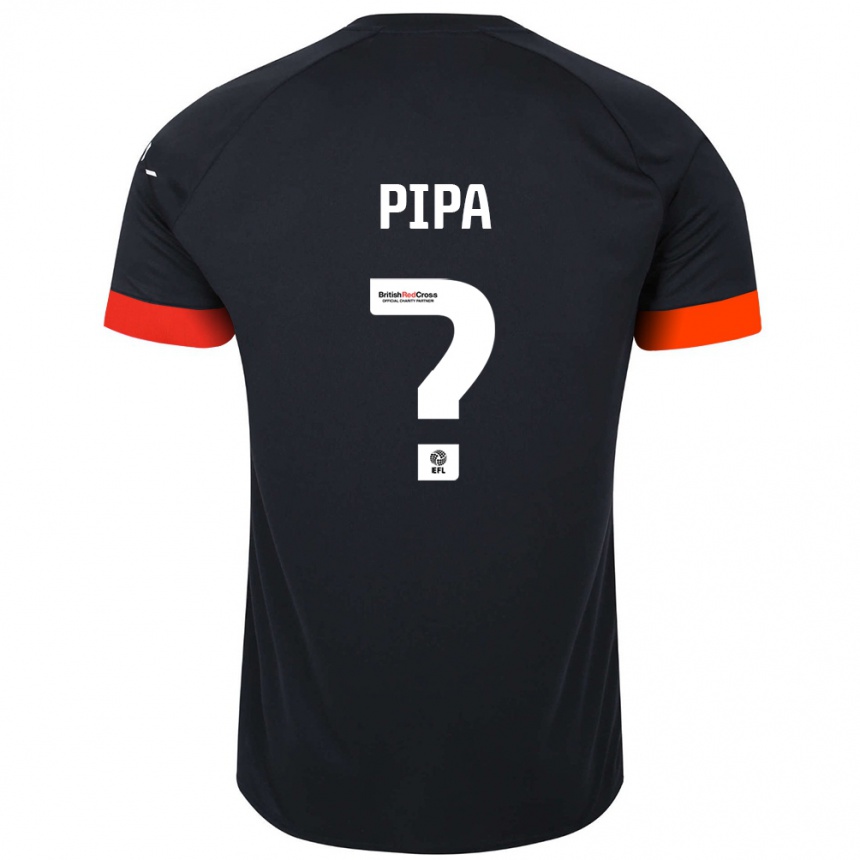 ילדים כדורגל Oliver Pipa #0 כתום שחור הרחק ג'רזי 2024/25