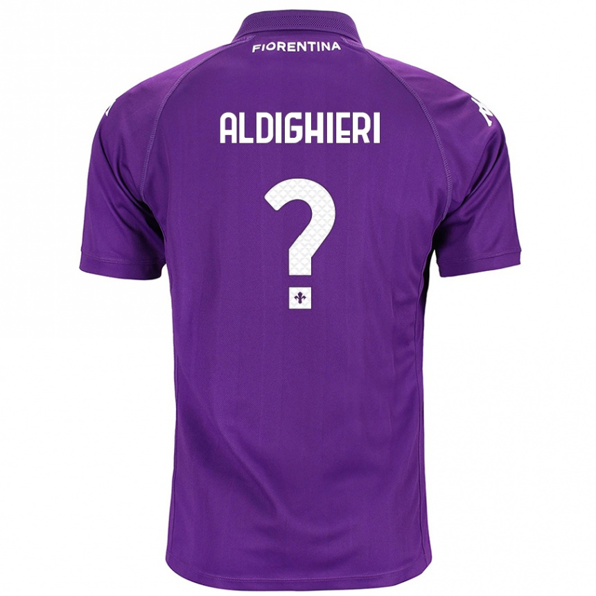 גברים כדורגל Benedetto Aldighieri #0 סָגוֹל ג'רזי ביתית 2024/25