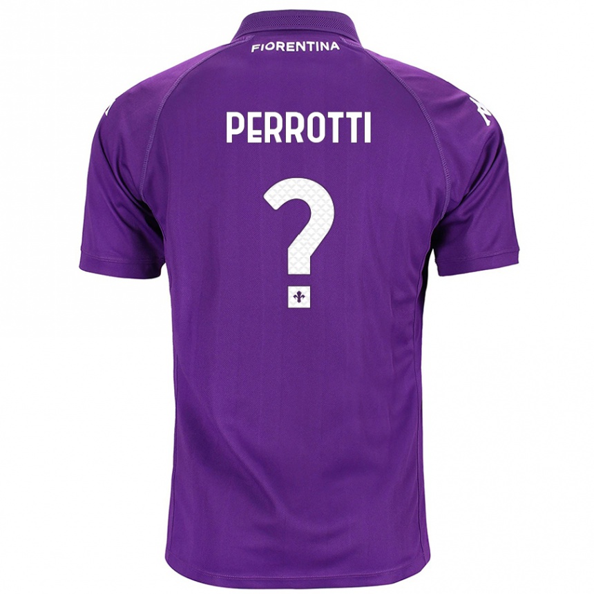 גברים כדורגל Alessandro Perrotti #0 סָגוֹל ג'רזי ביתית 2024/25