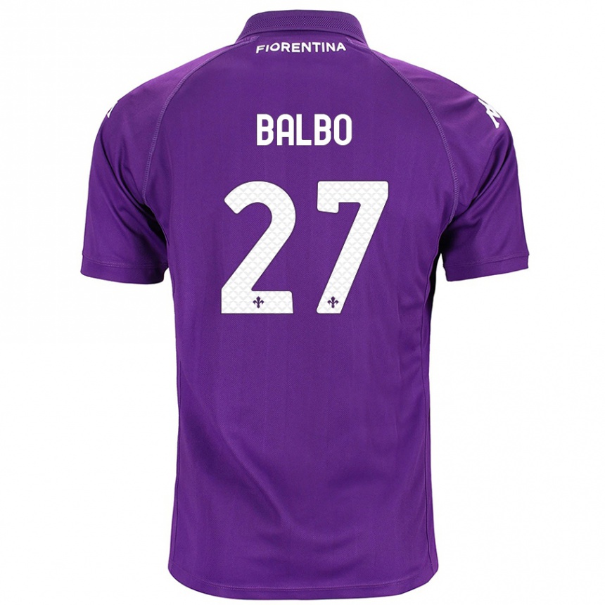 גברים כדורגל Luis Balbo #27 סָגוֹל ג'רזי ביתית 2024/25