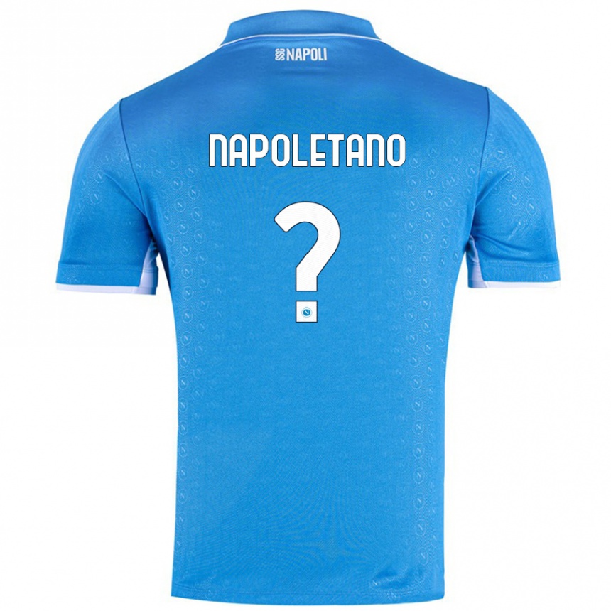גברים כדורגל Jordan Napoletano #0 שמיים כחולים ג'רזי ביתית 2024/25