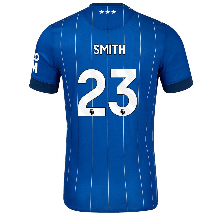 גברים כדורגל Abbi Smith #23 כָּחוֹל כֵּהֶה ג'רזי ביתית 2024/25